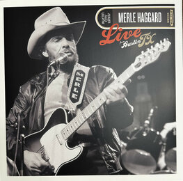 MERLE HAGGARD - LIVE FROM AUSTIN TX (LP)