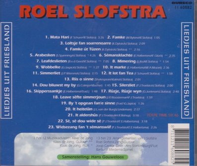 Roel Slofstra - Liedjes Uit Friesland (CD)