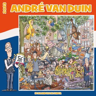 Andre van Duin - Kalender 2023 (16 Maanden Kalender)