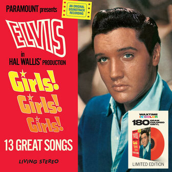 ELVIS PRESLEY - GIRLS! GIRLS! GIRLS! (LP-RED)