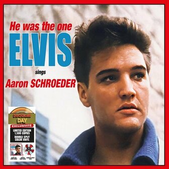 ELVIS PRESLEY - HE WAS THE ONE, ELVIS SINGS AARON SCHROEDER (LP)