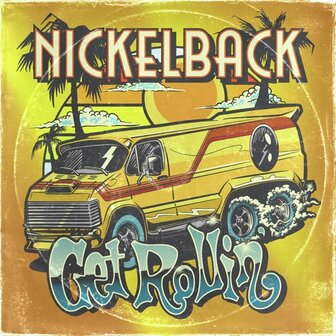 NICKELBACK - GET ROLLIN&#039; (LP-ORANGE TRANS.)