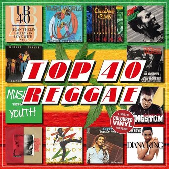 VARIOUS - TOP 40 REGGAE (LP)