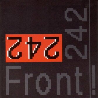 FRONT 242 - FRONT BY FRONT (LP)