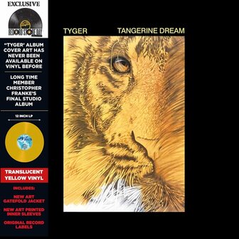 TANGERINE DREAM - TYGER (LP-YELLOW)