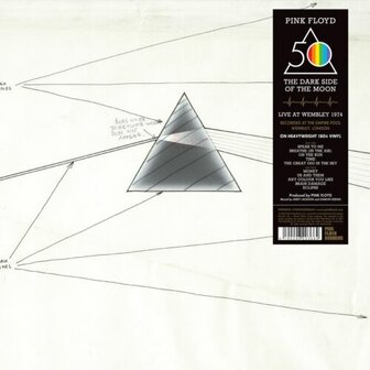 PINK FLOYD - THE DARK SIDE OF THE MOON, LIVE AT WEMBLEY 1974 (LP)