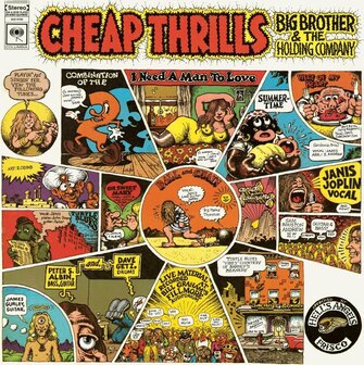 BIG BROTHER &amp; THE HOLDING COMPANY - CHEAP THRILLS (LP)