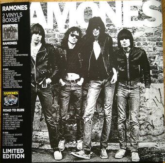 RAMONES - RAMONES &amp; ROAD TO RUIN (2LP-BOXSET)