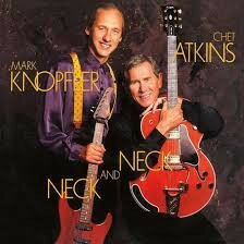 CHET ATKINS &amp; MARK KNOPFLER - NECK AND NECK (LP)