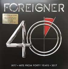 FOREIGNER - HITS FROM FORTY YEARS 1977-2017 (LP)