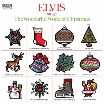 ELVIS PRESLEY - SINGS THE WONDERFUL WORLD OF CHRISTMAS (LP)
