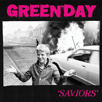 GREEN DAY - SAVIORS (LP/PINK-BLACK)