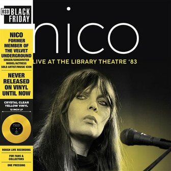NICO - LIVE AT THE LIBRARY THEATRE &#039;83 (LP)