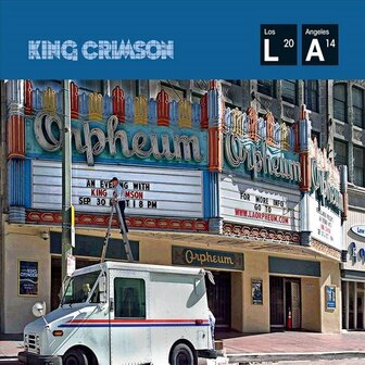 KING CRIMSON - LIVE AT THE ORPHEUM  (LP)