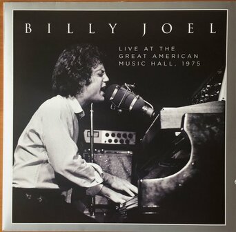 BILLY JOEL - LIVE AT THE GREAT AMERICAN MUSIC HALL 1975 (2LP/OPAL GRAY)