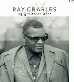RAY CHARLES - 24 GREATEST HITS (LP)