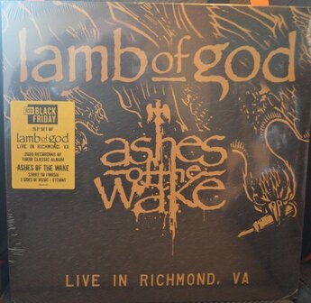 LAMB OF GOD - ASHES OF THE WAKE (2LP)