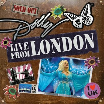 DOLLY PARTON - DOLLY LIVE FROM LONDON (2LP)