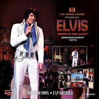ELVIS PRESLEY - LAS VEGAS DOWN IN THE ALLEY 1974 (2LP)