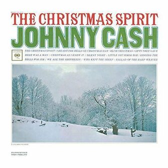 JOHNNY CASH - CHRISTMAS SPIRIT (LP)