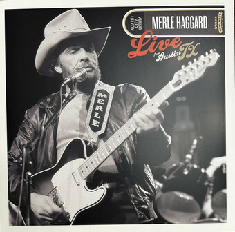MERLE HAGGARD - LIVE FROM AUSTIN TX (LP)