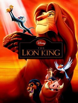DISNEY - LION KING (VERHALENBOEK)