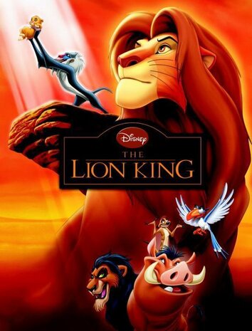 DISNEY - LION KING (VERHALENBOEK)