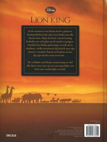 DISNEY - LION KING (VERHALENBOEK)