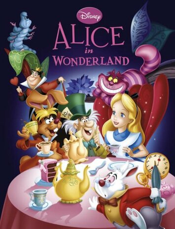 DISNEY - ALICE IN WONDERLAND (VERHALENBOEK)