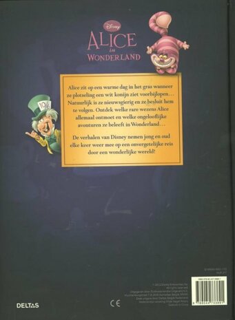 DISNEY - ALICE IN WONDERLAND (VERHALENBOEK)